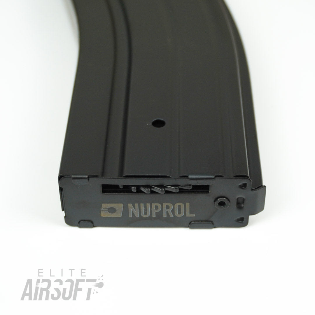 370RND Metal Hi-Cap M4 Style Magazine | NUPROL