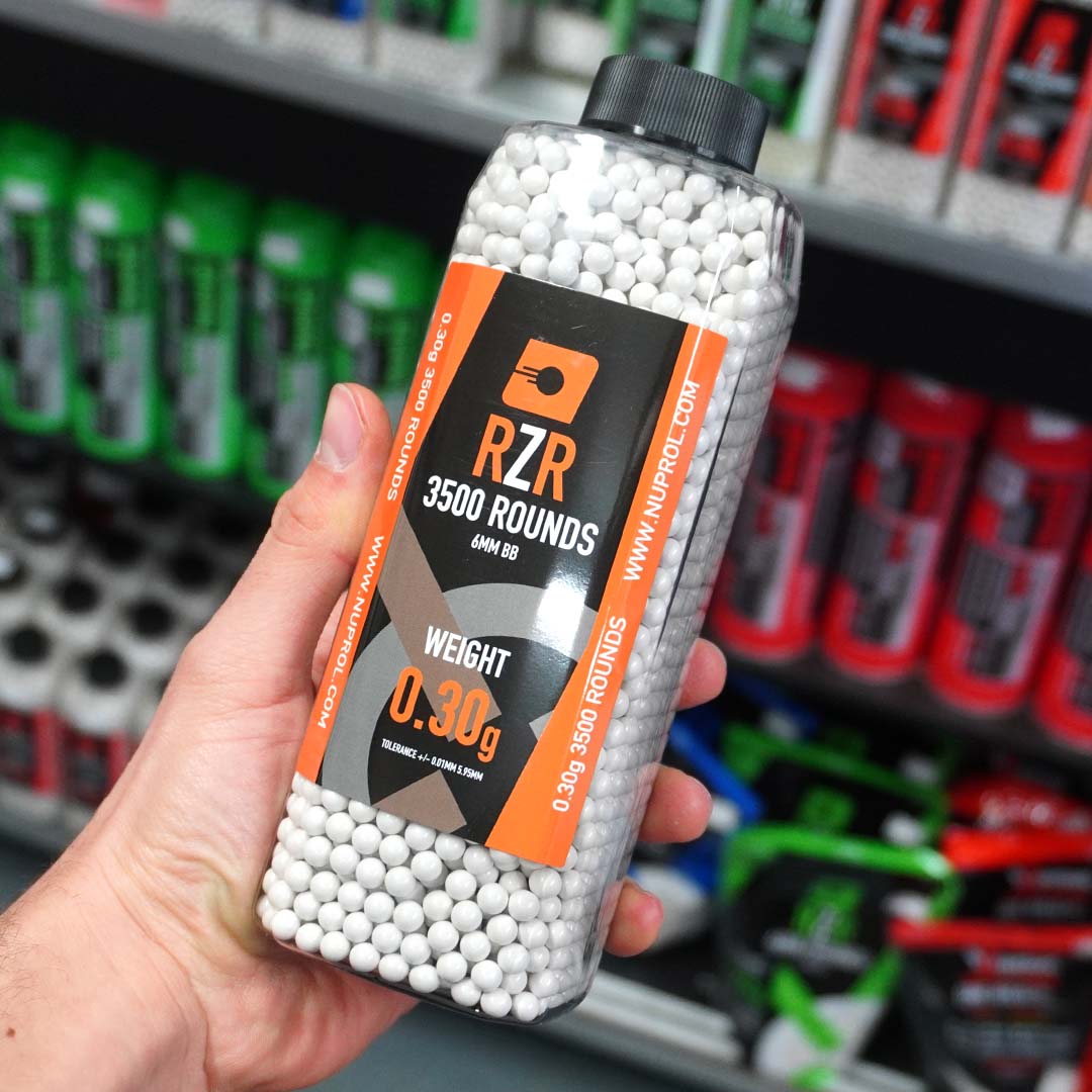rzr 3500 bottle of 6mm bbs 0.30g hand held