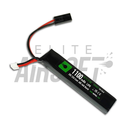 11.1v 1100mAh LiPo Stick Battery By Nurpol