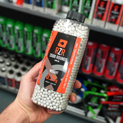 RZR 3500 bottle of 6mm bbs 0.28g hand held