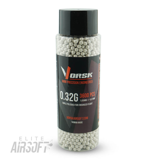 0.32g Vorsk 6mm Precision Engineered 3600 BB's